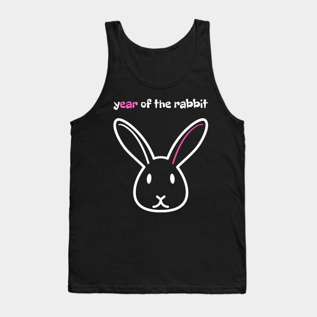 year of the rabbit-Chinese astrology Tank Top by Rattykins